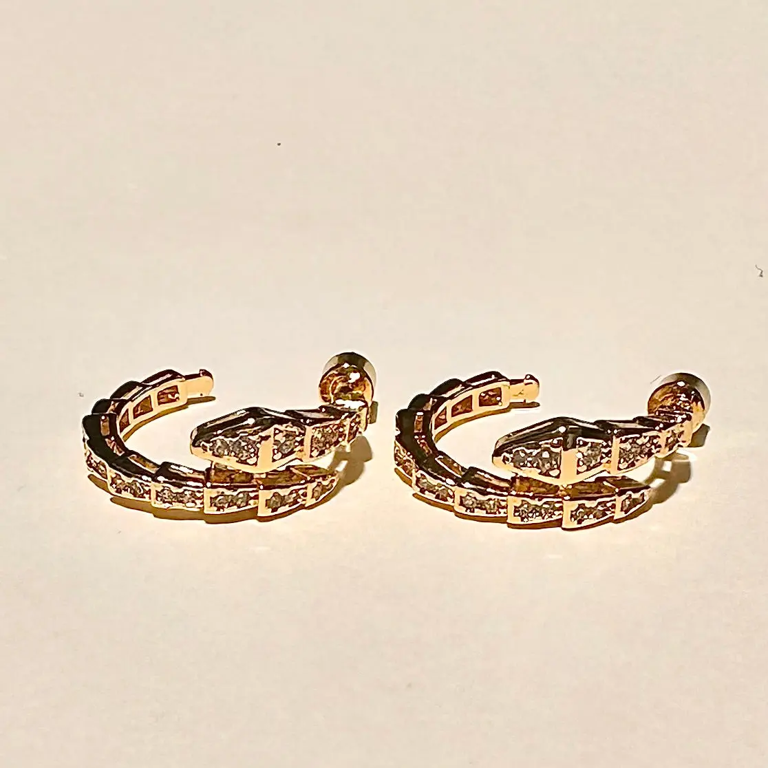 Lara & Ela | The Forbidden Fruit Gold Earrings
