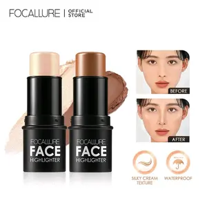 focallure focalure contour and highlighter stick- kosmetik wajah