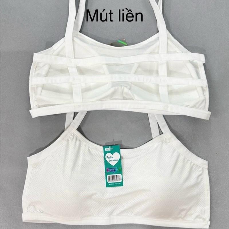 503: Combo 3 áo Bra 3 dây Mút dính liền, vải thông hơi lạnh, thoáng mát, hàng đẹp ... Nữ Nhung Voi Sen