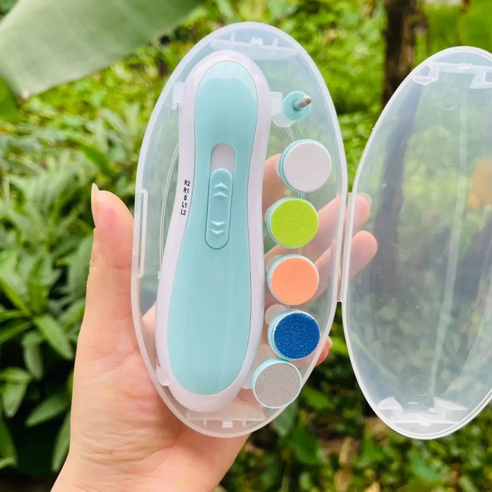 Bộ cắt dũa móng tay an toàn cho bé , máy mài móng làm nail