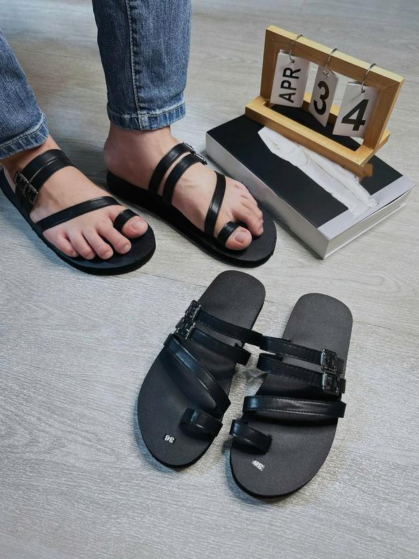 Dép lê xỏ ngón quai ngang Cao Su Đế Bằng dành cho Nam và nữ 0