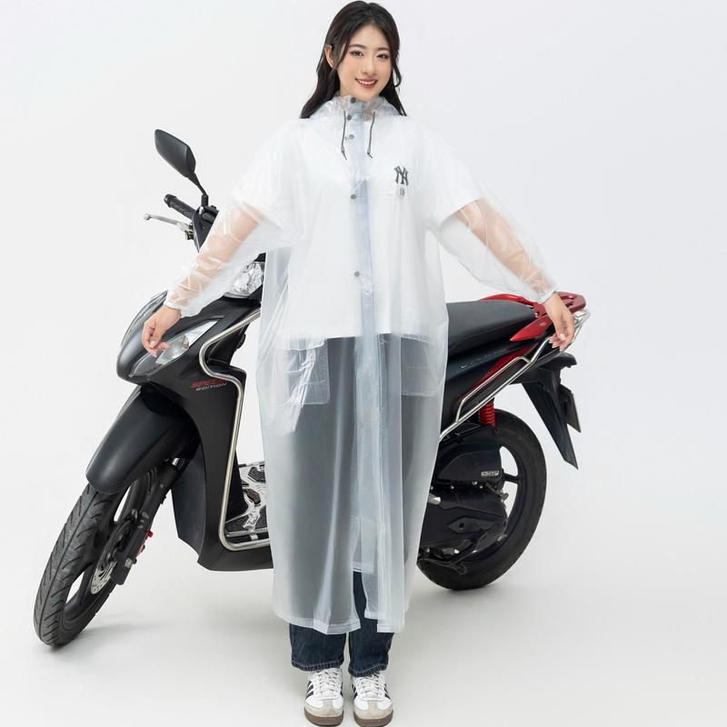 Áo mưa ích kỷ trong suốt thời trang chất liệu PVC nhập khẩu