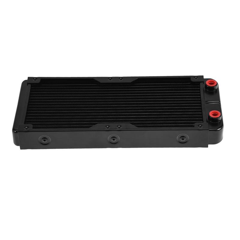 Hiệu suất cao Cổng G1/4 Bộ làm mát bằng nước Kích thước 240MM 18 ống Tản nhiệt…