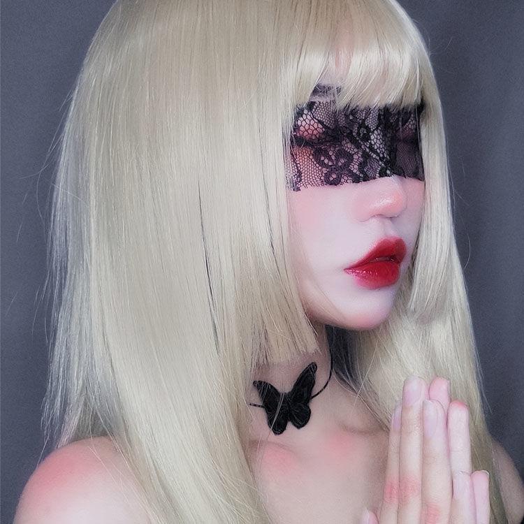 Product Introduction of Princess Qi Bangs Riman Cut Style Long Straight Hair Wig for Women DAIA Wig Layered Hair Extension 13