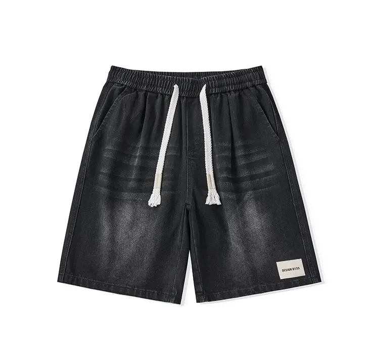 Quần Đùi Jean Cạp Chun, Short Jean Chun Phong Cách Hàn Quốc Mặc Đi Chơi Đi Biển [SHORT-JEAN-CHUN-102] 1
