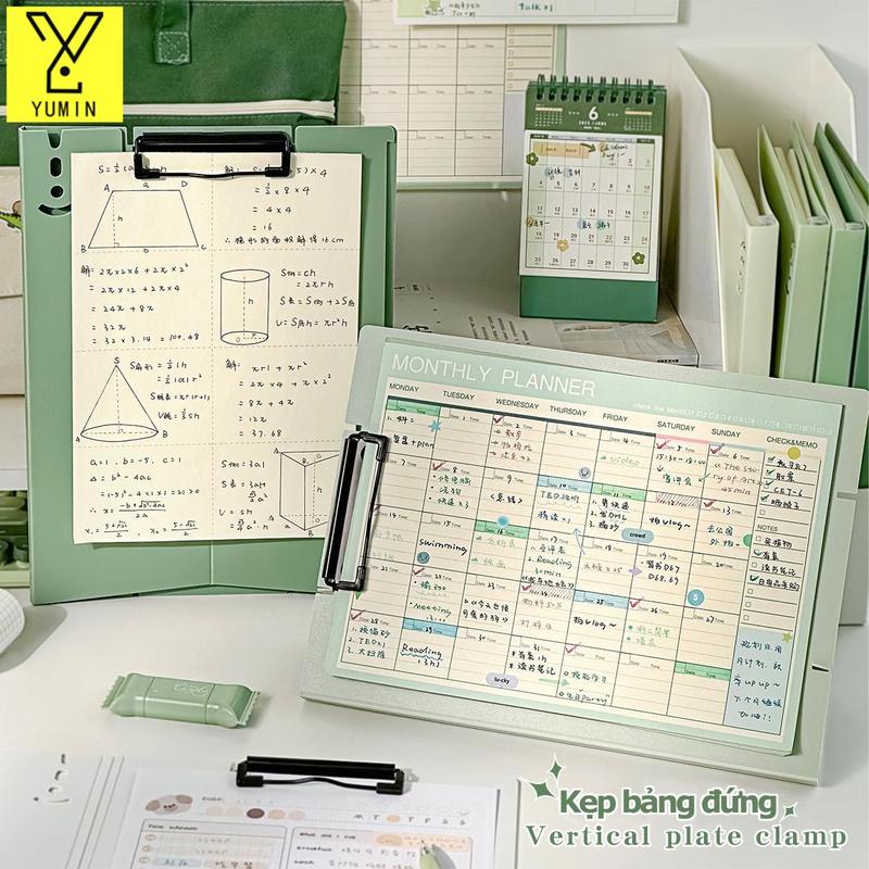  Thư mục đứng trìnhkí A4 Bảng viết Nẹp Đồ dùng học tập và văn phòng phẩm giá trị cao không dễ rách 