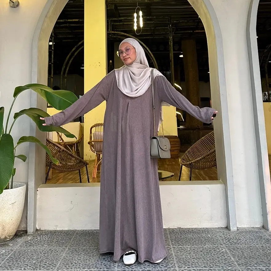 KNIT ABAYA