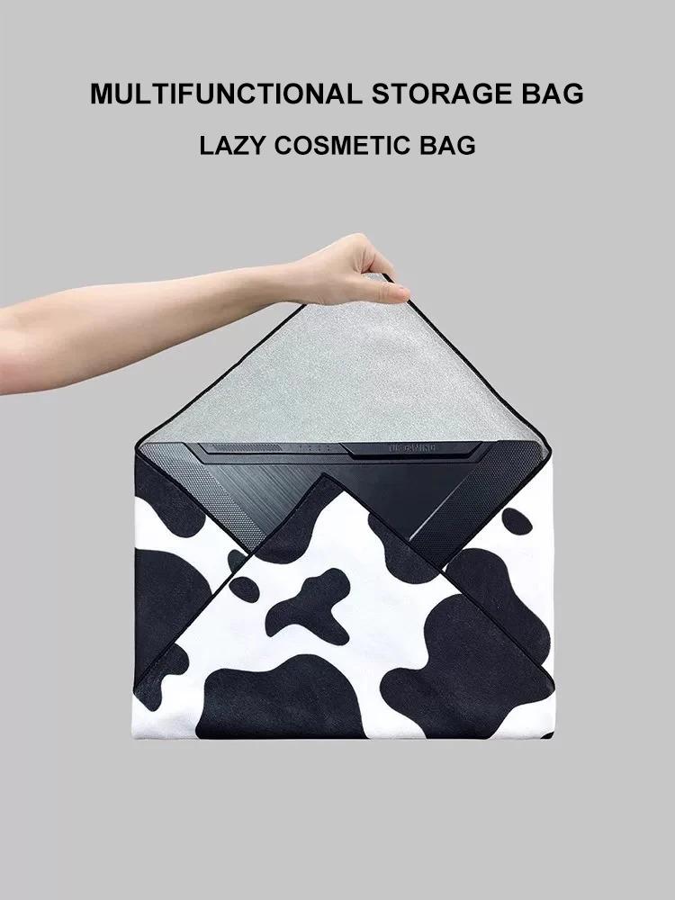 Product Introduction of Toiletries Cosmetic Makeup Brushes Storage Bag Cloth Protective Wrap 50cm Universal Magic Self-Adhesive Travel Outdoors Make Up 6