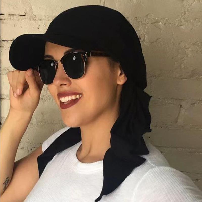 Product Introduction of Women's Cap Solid Color Headscarf Muslim Multicolor Hijab Baseball Cap Classic Turban Hat Fashion Women Outdoor Islamic Instant Hijabs Caps Sun Hats 27