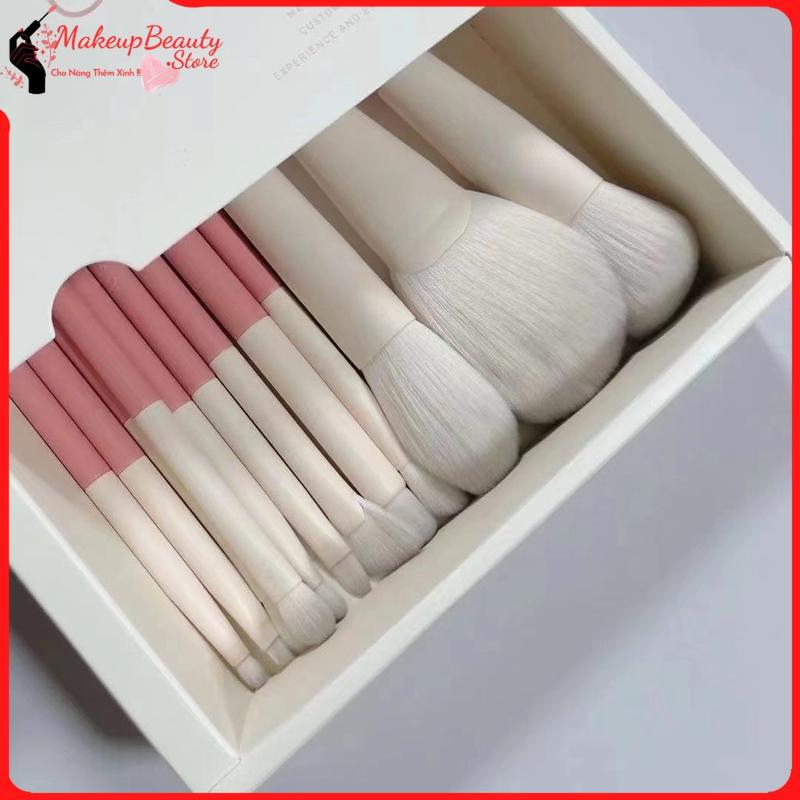 Bộ cọ trang điểm 12 món, cọ trang điểm makeup cá nhân chuyên nghiệp màu hồng A32 MS 846 [ MakeupBeauty_Store ] 5