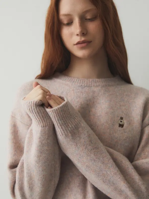 WHOAU Áo len nữ Steve Bokasi Pullover(F)_WHKAE4T01F 1