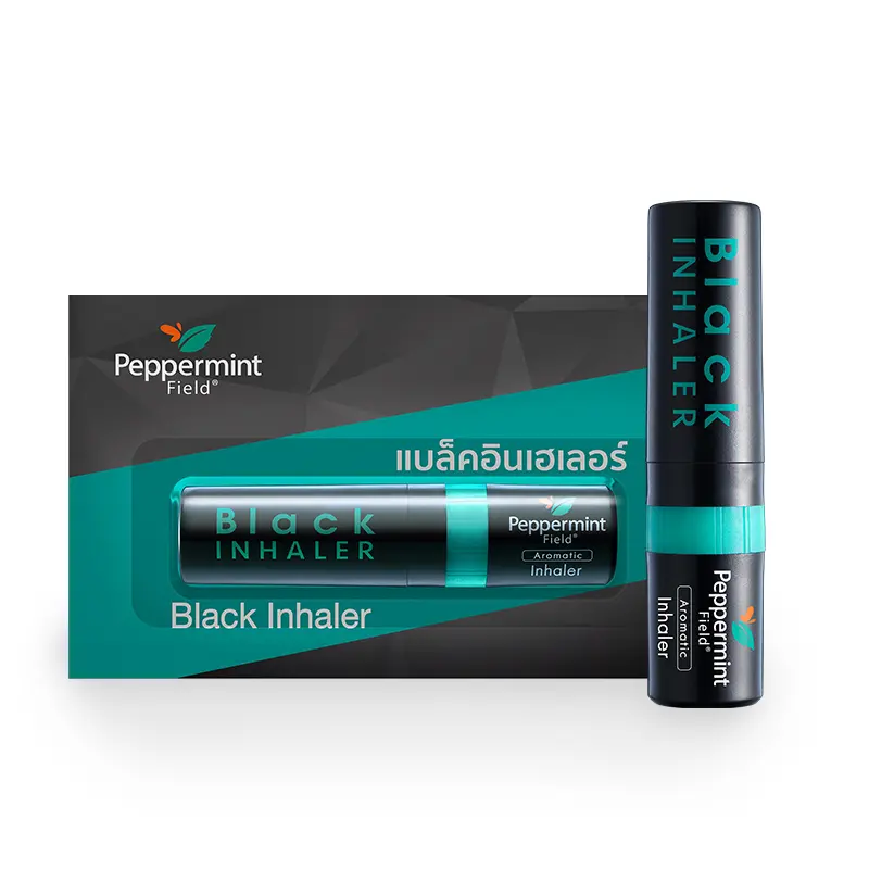 Dầu Hít Đen Thông Mũi Bạc Hà Back Inhaler Peppermint Thái Lan - 2cc 5