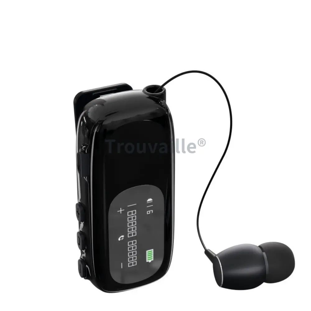 K75 Bluetooth 5.4 Earphone, Wireless Headphone, Vibrate, HD Call, Lavalier  Business Retractable Headset, Talk Time 20 Hours - TikTok Shop Singapore
