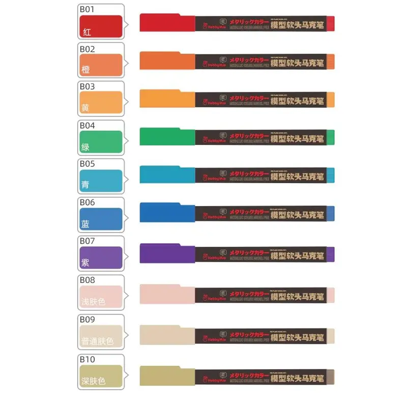 Hobby Mio Marker Matt Basic Color B Series 1