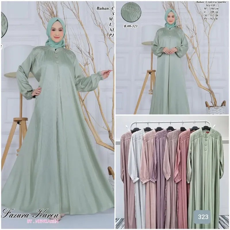 Dress Random Kode C ( Yodizein Syar'i) 2