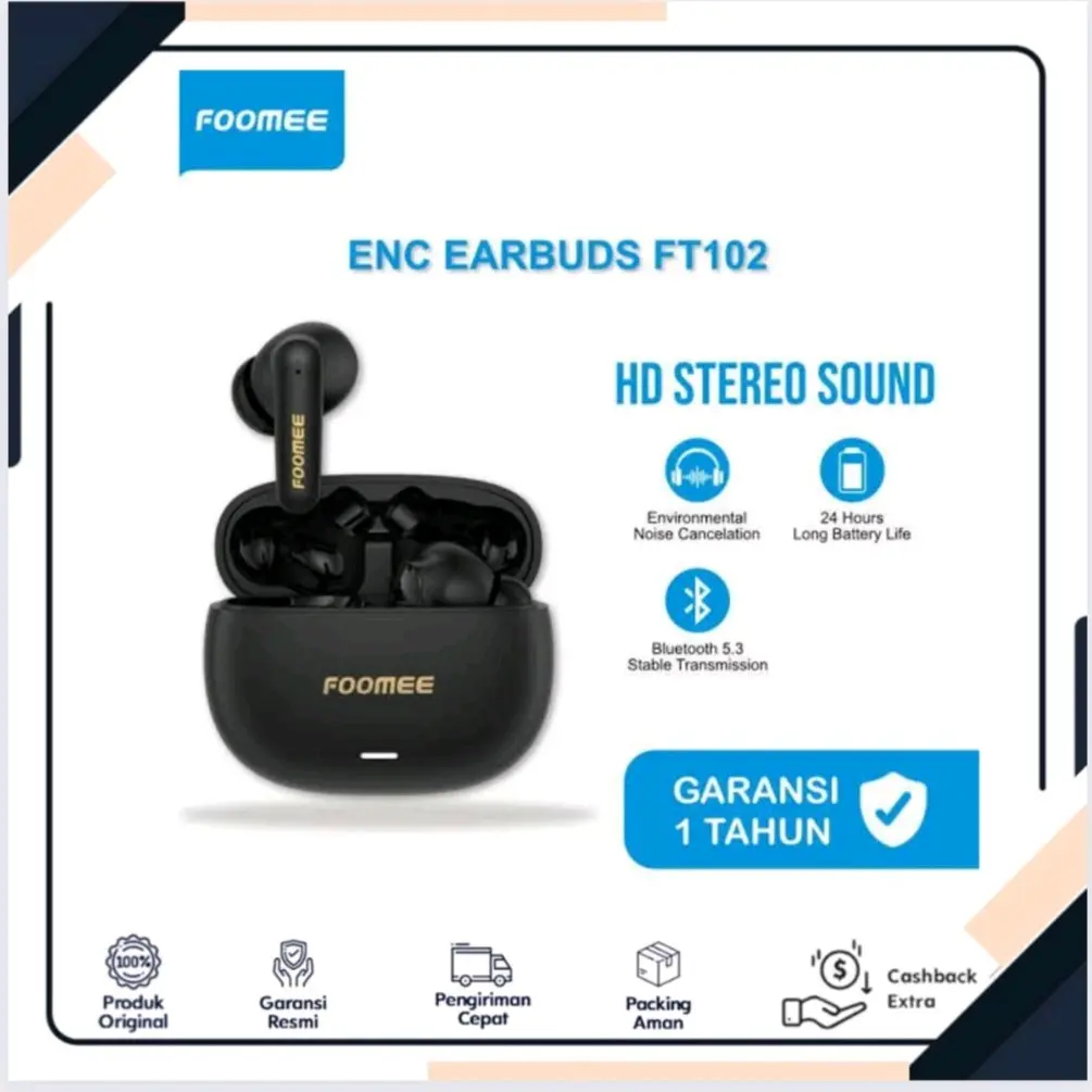 Foomee True Wireles Stereo Earbuds FT102