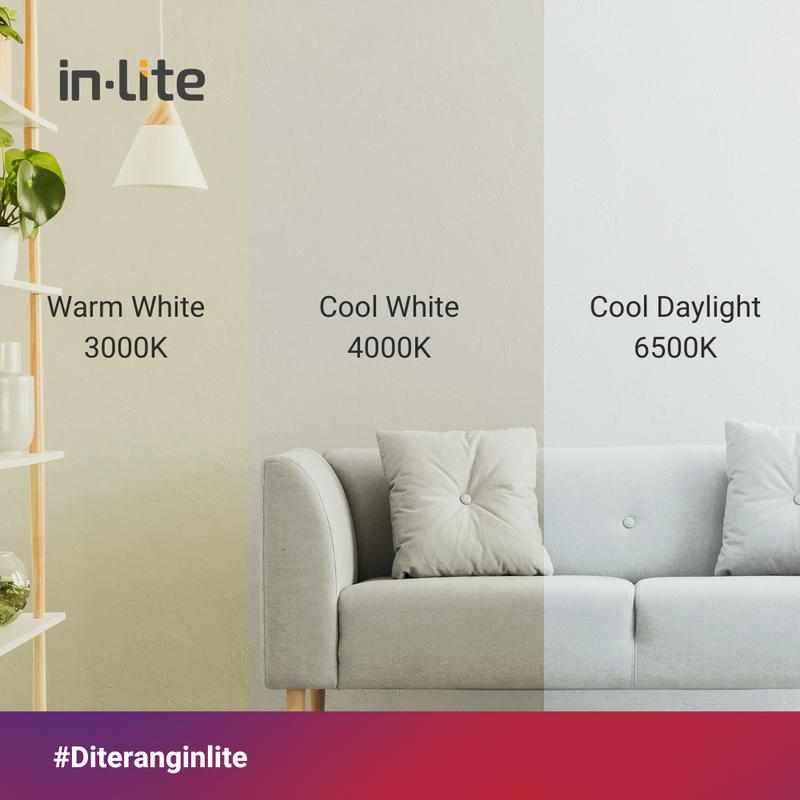 InLite LED Lampu Emergency + Hanger + Battery INBE007 13-18 watt 4