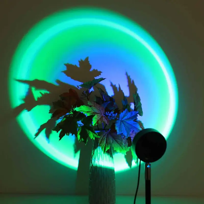 Sunset Lamp Projector LED Lights, Adjustable Projection LED Lights, Ambient Night Light, Desk Lights for Bedroom Photography, Girls Birthday Gift, Gadgets, Light Shades, Home Essentials, Room Accessories 7