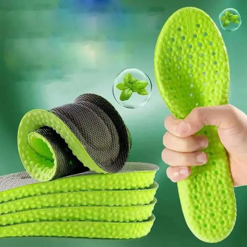 Miếng Lót Giày Thể Thao, Khử Mùi, Thoáng Khí, Cho Giày Viêm Cân Gan Chân, Đệm Lót Giày Chỉnh Hình, Dành Cho Nam Và Nữ, Đệm Chèn Đệm