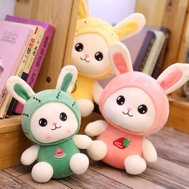 Boneka Kelinci Buah Rabbit Fruit 30 CM Bahan Halus Lembut Berkualitas Mewah Kado Ulang Tahun Anak Asli Dolls Toys