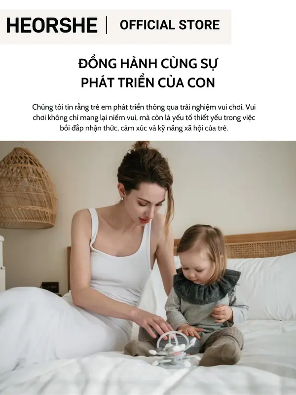 Đồ Chơi Gặm Nướu Galaxy HEORSHE Slicone Cao Cấp Không Chúa BPA An Toàn Kèm Hộp Đựng Cho Bé 3