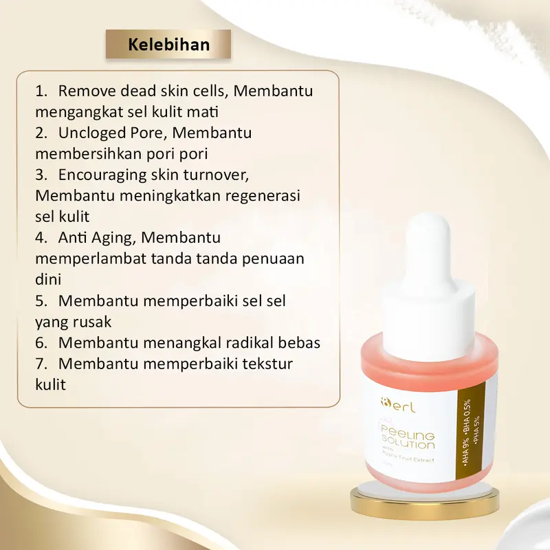 B ERL Cosmetics Peeling Solution WithAppel 4