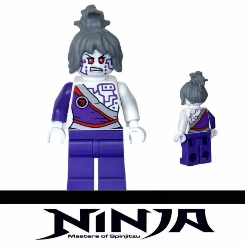 [ Có Sẵn ] Đồ chơi lắp ráp Minifigues Ninjago phản diện Bậc thầy nguyên tố Kalof - Neuro -Tox - Mr Pale - 10pcs 5
