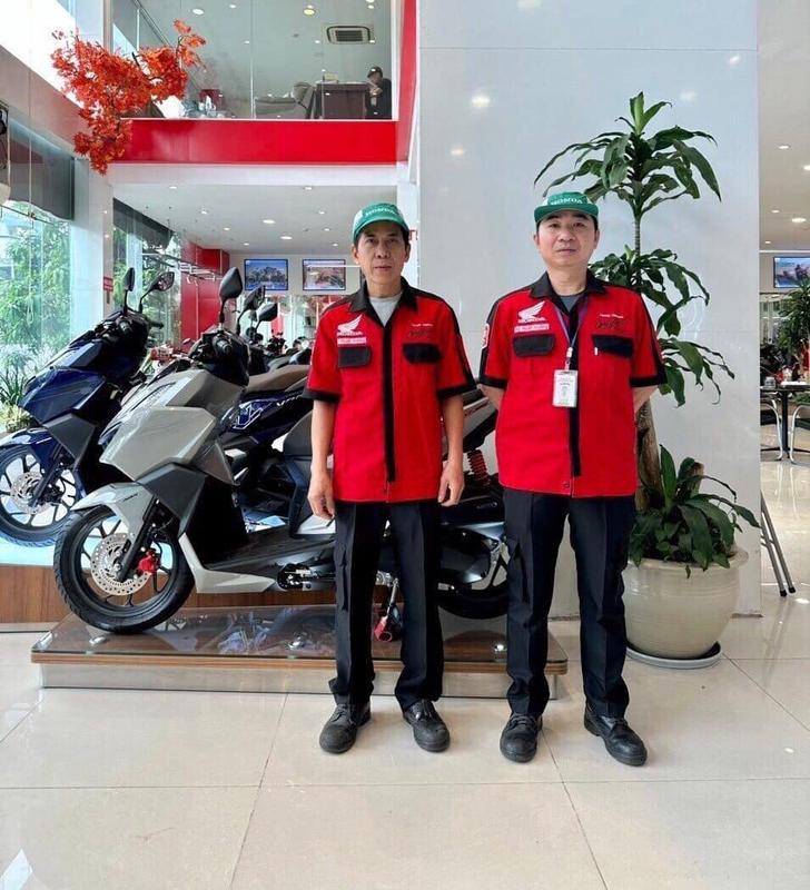 ĐỒNG PHỤC KỸ THUẬT TRƯỞNG HONDA - TAY NGẮN | MẪU MỚI 2023 1