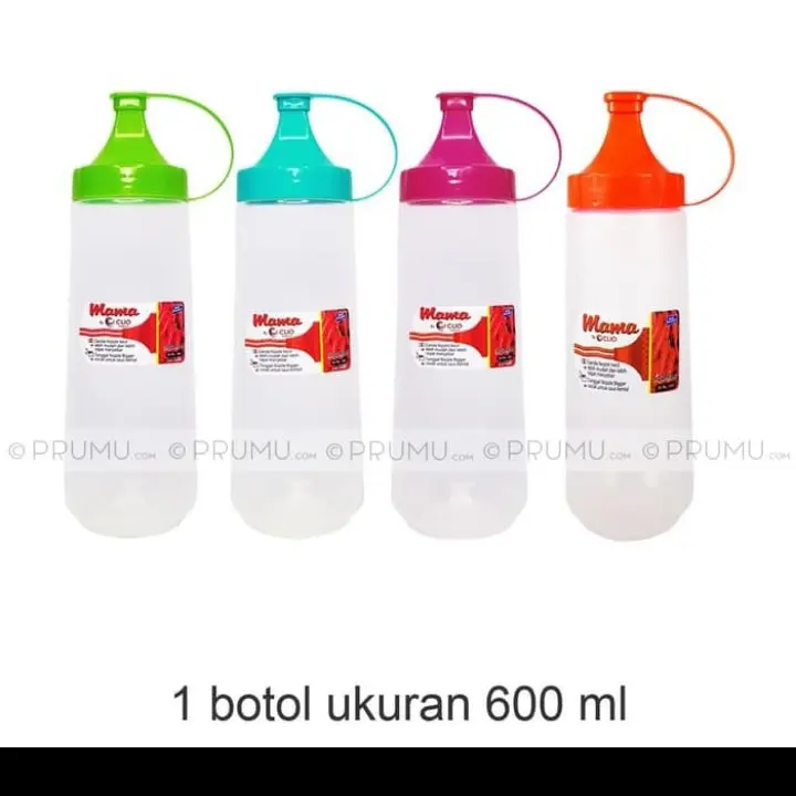 Botol Kecap MAMA 600 mil plastik - Botol Saos - Botol Mayonnaise 1045 Clio 0
