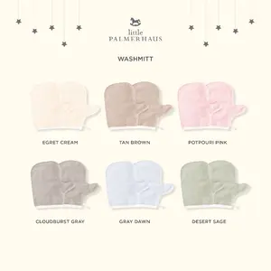 Washlap Bayi - Washmitt Bambo Little Terry Palmerhaus - Kain Lap Bayi Bahan Super Lembut Original