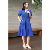 Gambar RIMINI - Dress Wanita Gaun Casual Wanita Puff Midi Ruffle Katun XS-3XL- Verena Dress 85622 Cantik Kancing Formal Karet dari RIMINI SEMARANG Kota Semarang 3 Tokopedia
