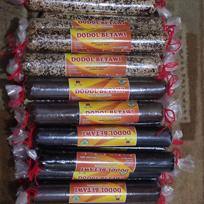 Product Introduction of Dodol Betawi asli oleh-oleh cikarang original rasa ketan, hitam, wijen gula asli dan tanpa pengawet Organik 0