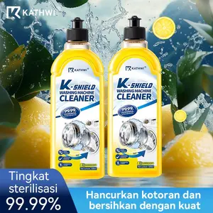 Pembersih Mesin Cuci KATHWI menghilangkan noda yang kuat membersihkan secara mendalam dan menghilangkan bau 500ml