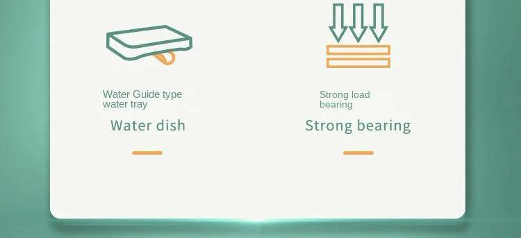 Product Introduction of 2 Tiers Kitchen Dish Bowl Drainer Storage Rack With Chopstick Cage Space Saver Kitchen Counter Organizer Tableware Drainboard 13
