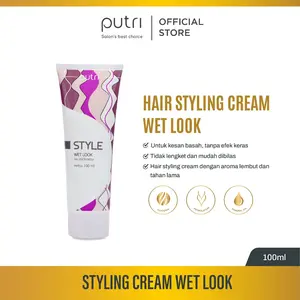[TWIN PACK] Putri Wet Look 100 ml - Menjaga Tatanan Rambut Tahan Lebih Lama