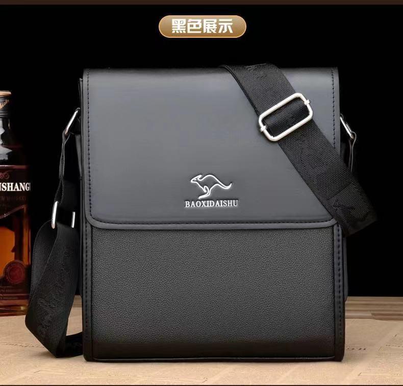 Product Introduction of Tianhongdaishu Man Bag Genuine Leather Shoulder Bag Small Saddle Bag Men's Crossbody Large Capacity Cattle Leather Bag Business Casual Bag New 5