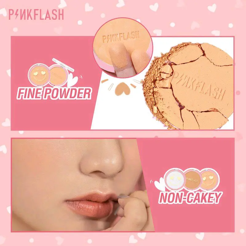 Pinkflash Lasting Matte Pressed Powder 3