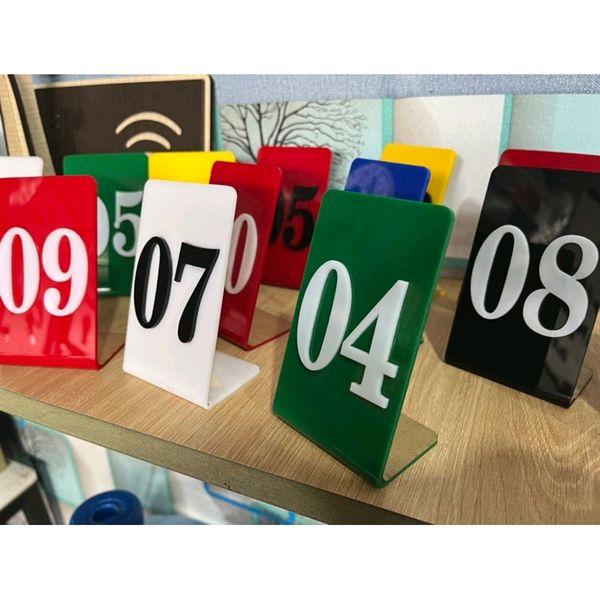 Bảng  Mica Số  Để Bàn Bền Đẹp 4