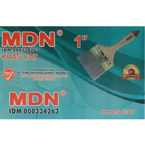 KUAS merk MDN 1" kuas cat,Kuas untuk pembersih,Kuas untuk melukis,kwas, kuas
