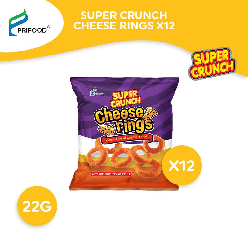 Super Crunch Cheese Rings 22g (bundle of 12) - TikTok Shop Philippines