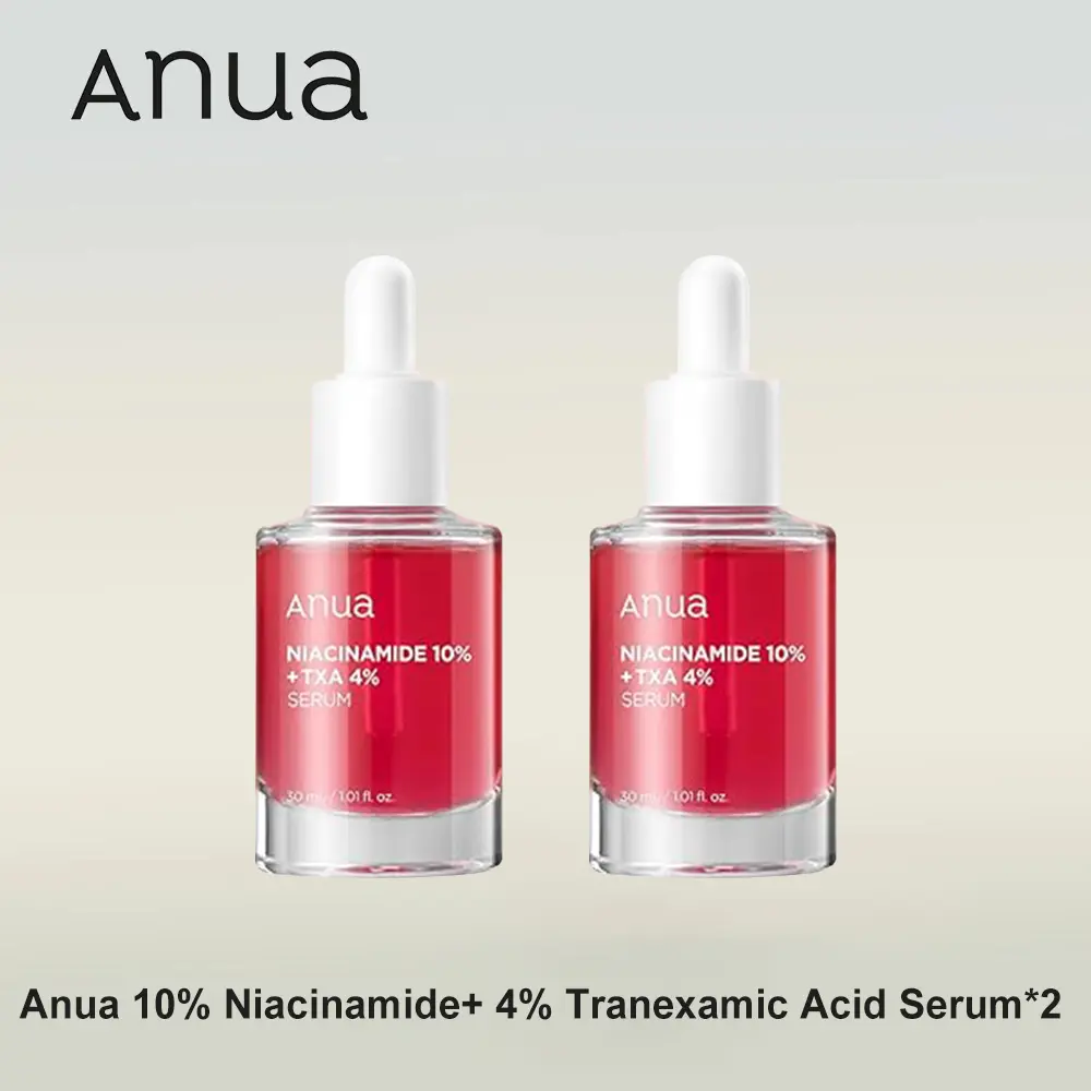 [100% OFFICIAL]ANUA Niacinamide Serum Niacinamide 10% + TXA 4% Dark Spot Correcting Serum Peach 70% Nlacinamide Serum 30ml  to target at stubborn dark spots and hyperpigmentation by hel