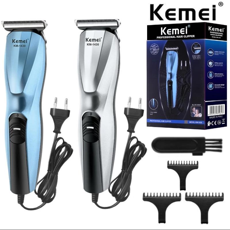 KEMEI 1430 & 1431 Alat Cukur Rambut Hair Clipper Cukuran Cord (1430) atau Rechargeable Cordless (1431)Kemei KM 1430 1431 KM1431 KM1430 3