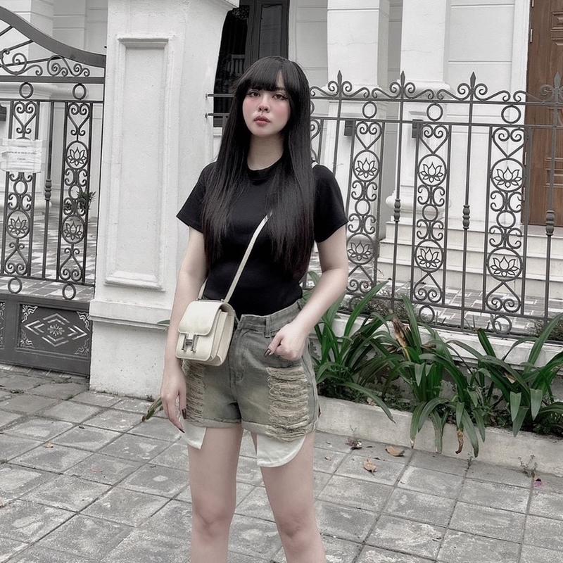 QUẦN SỌT 1102 KCG60- JEAN TUA RUA bigsize màu bụi BIGSIZE 30 đến 36 55_90kg Nữ