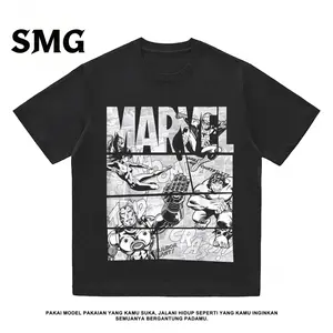 SMG Kaos Dewasa Marvel Avengers Retro Black and White Comic Graphic T-Shirt - Kaos Pria - Kaos Wanita - Kaos Laki Laki - Kaos Perempuan - Kaos Cowok - Kaos Cewek - Kaos Unisex - Baju Pria - Baju Wanita - Baju Laki Laki - Baju Perempuan - Bdqufznwdvu
