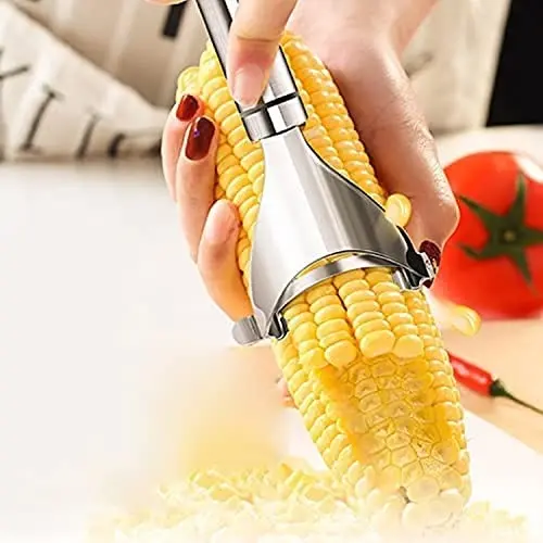 (VCM) Alat Pengupas Jagung Stainless Steel Food Grade Pisau Penyerut Kitchenware 1