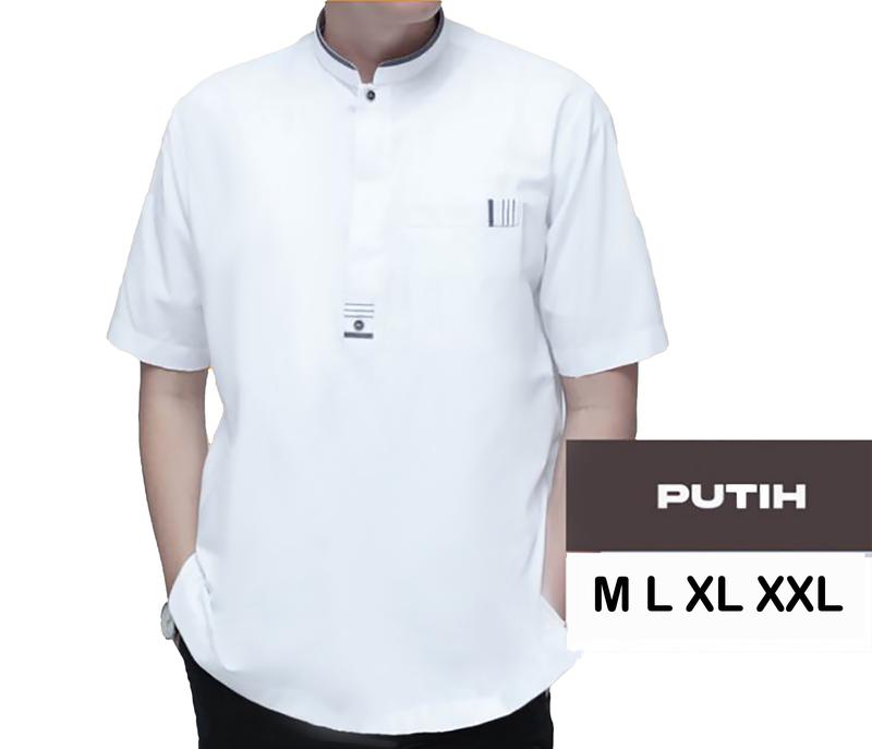 Baju koko pria dewasa lengan pendek atasan 6