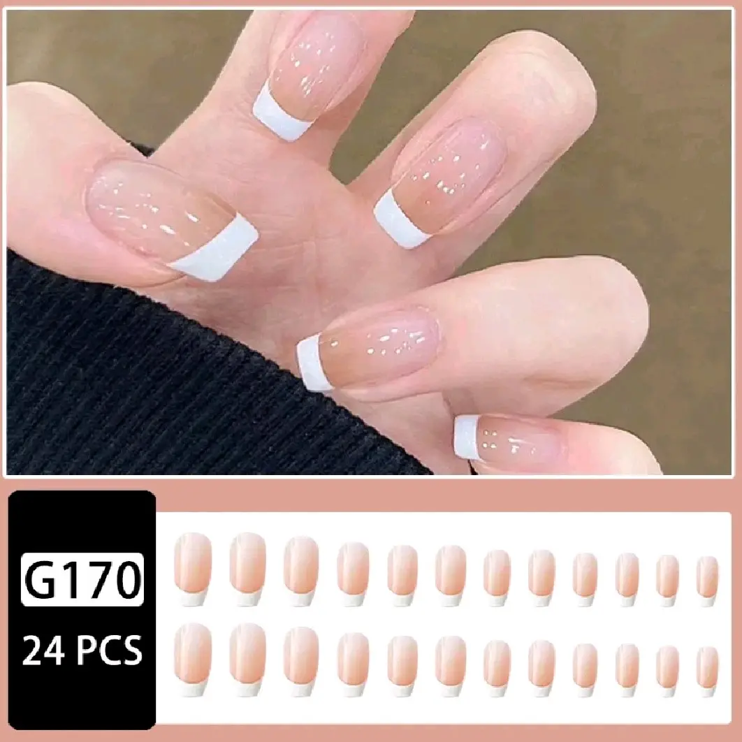 16_TG170 Kuku Palsu 24 pcs Free Lem Jelly