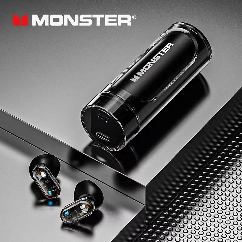 Monster XKT13 Wireless Bluetooth 5.3 Earphone Headphone Headset Earbuds TWS Hifi Stereo Telepon 8