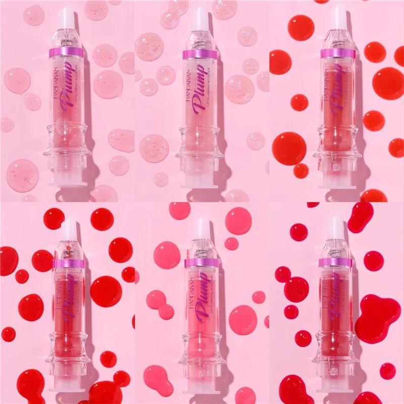 Lip Plumping Booster Gloss High Shine for Plumper Looking Lips Extreme Shine Crystal Volume Lip Oil Cosmetics Makeups 1