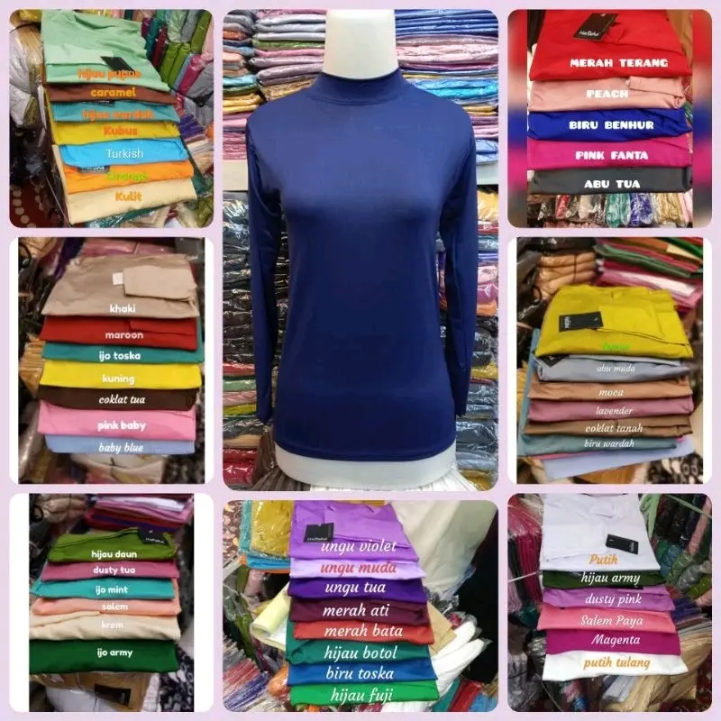 Promo Baju Manset Atasan Jumbo//baju manset bahan spandek//baju atasan wanita dalaman kebaya garnigan 4